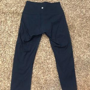 Size 6 Navy Blue Lululemon leggings
